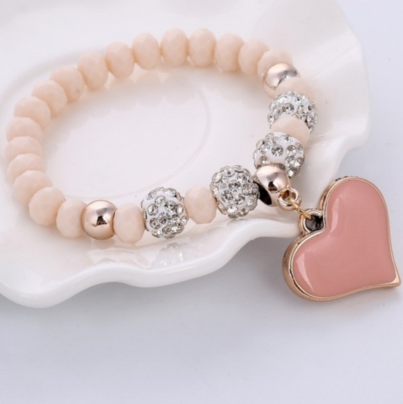 Heart pendant bracelet - Picture 5 of 6